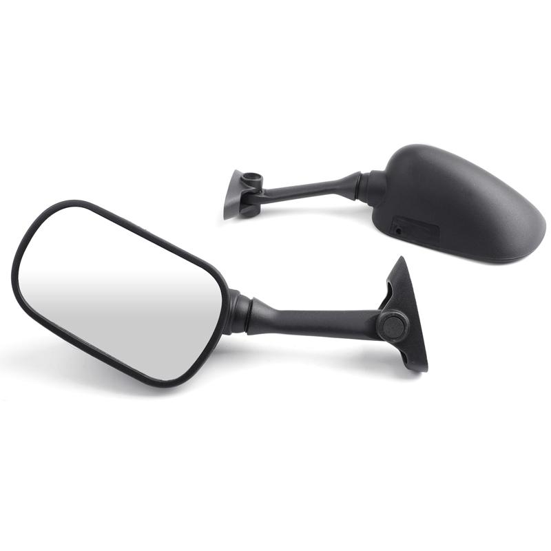

Black Racing Mirrors For Suzuki GSXR GSX-R 600 750 1000 K1 K2 K3 2001 2002 2003
