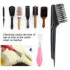 2Pcs/Set Comb Cleaner Brush Dust Hair Brush Dust Cleaning Hair Salon Home ToolComb Cleaner