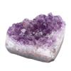 Amethyst Cluster Heart Shaped Absorb Negative Energy Amethyst Cluster Geode Specimen for Meditation Home Office Decor