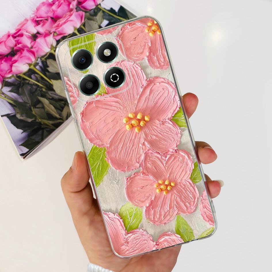 For Honor X6b Case JDY-LX1 JDY-LX2 Cover Luxury Marble Pattern Soft Clear Silicone Phone Back Cover For Honor X6b 4G X 6B Fundas