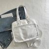 Soft Girl Transparent Ita Bag - Japanese Academy Style Crossbody with Pin Board for Dolls
