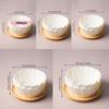 50 Stück gemischte Größe faltlose Cupcake-Förmchen 3,5-8 Zoll ölbeständige Backförmchen für Hochzeitsfeier Muffin-Kuchenform Papierverpackung