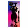 For ZTE Nubia Z70 Ultra 5G Case 6.85'' Black Silicone TPU Soft Phone Cover for Nubia Z70 Ultra Protective Back Shells Z 70 Ultra