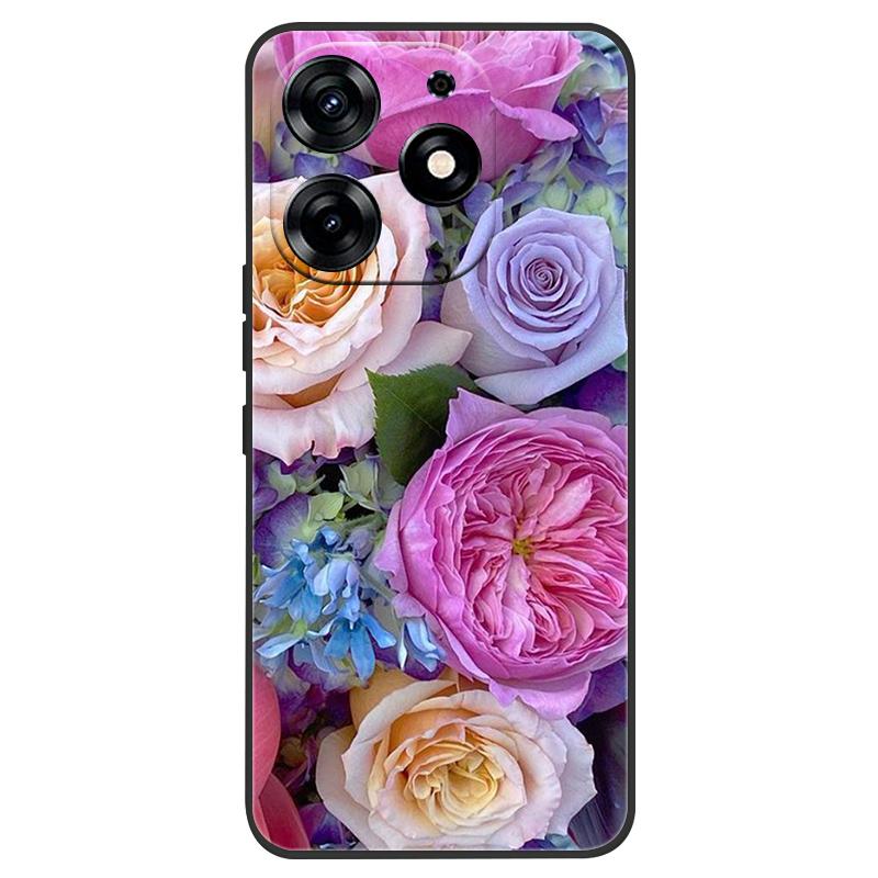 For Tecno Spark 10 Pro 10C Phone Cases Butterfly Protector Soft Silicone Back Cover for Tecno Spark10 Pro KI7 Capa Black Bumper