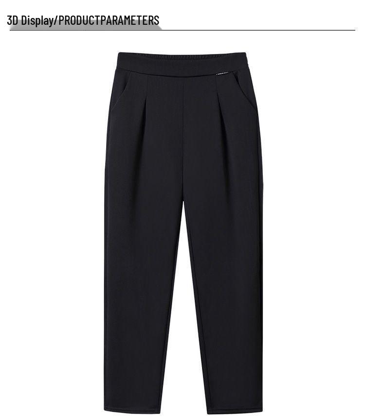Women's 2026 Autumn Stylish Straight-leg Harem Pants