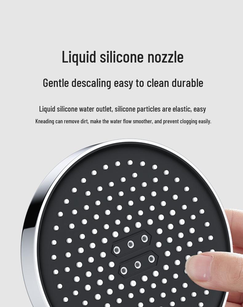 Ultra Pressurized Rain Shower Head with Built-in Water Heater for Enhanced Bathing Experience