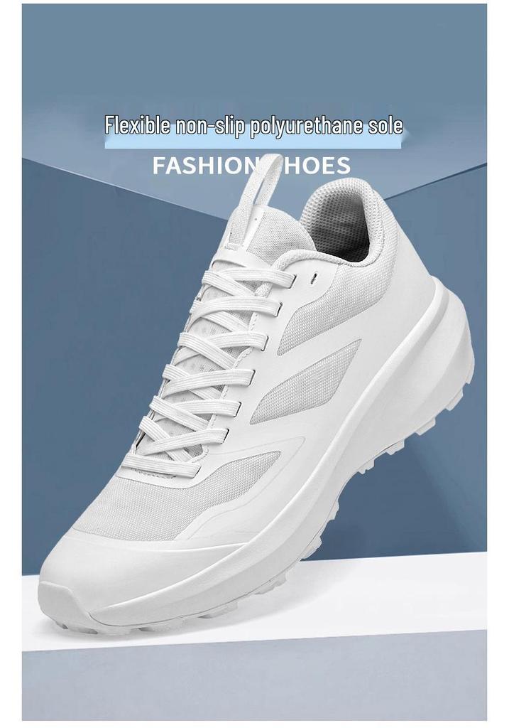 Men's Waterproof Non-Slip Hiking Shoes - Cushioning, Shock-Absorbing, Off-Road Running & Outdoor Sports Shoes for Daily Commutes
