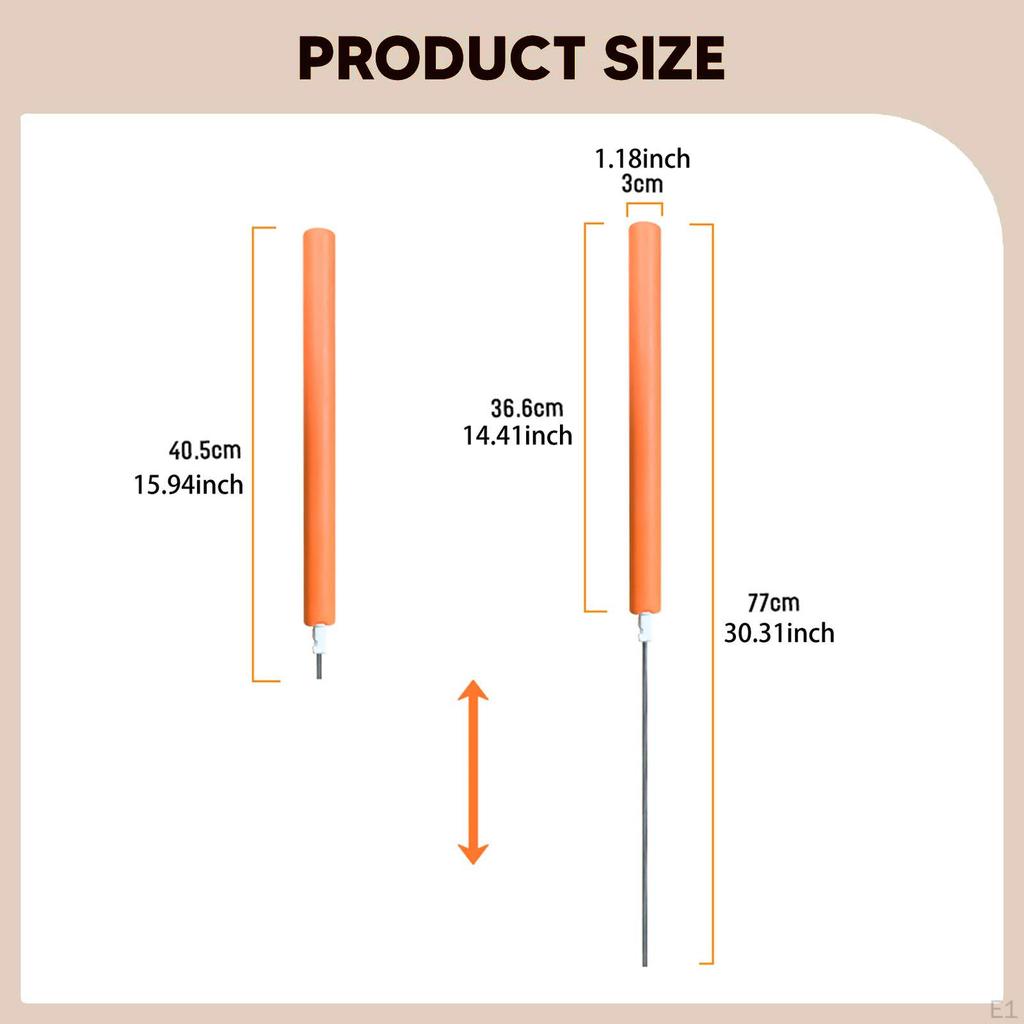 Golf Training Swing Aid Portable Exercise Rod for Men Enthusiast Beginners