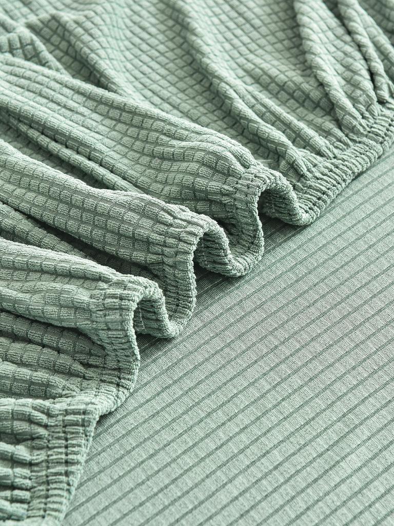 1 Stück Jacquard Stretch Sofabezug Wasserdichter Sofasitzbezug Möbelschutz für Schlafzimmer Büro Wohnzimmer Heimdekor
