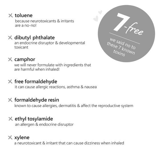 Plum Color Affair 3-in-1 Strengthener, Base & Top Coat | 7-Free Formula | With AHA & Avocado Oil | 100% Vegan & Cruelty-Free