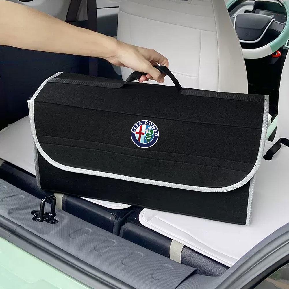Autozubehör Kofferraum-Aufbewahrungstaschen Reise-Organizer-Box Für Alfa Romeo Giulia 147 156 Giulietta 159 Stelvio Brera GT Sportiva