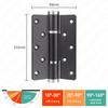 2 Pieces Soft Closing Door Hinge Automatic 90° Positioning Hydraulic Door Closer 5 Inch Adjustable Door Closer Hardware