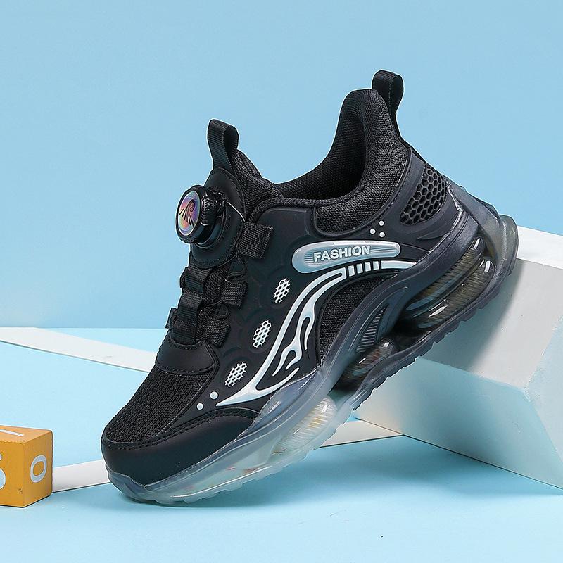 Breathable Boys' Sports Shoes: Mesh Running & Basketball Sneakers for Toddlers
