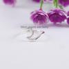 925 Sterling Silver Sea Wave Ring, Handmade Designer Ring
