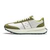 Li Ning Light Boat Odblaskowe Modne Niskie Codzienne Buty Unisex Codzienne Buty Białe Zielone AZGU081-5