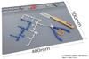 Eiger Tools Magnetic Heat Resistant Silicone Work Mat Hobby Tool ESM-4030