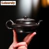 230 ml Yixing Fialové hliněné čajové konvice Umělci Ručně vyráběná konvička Raw Ore Dahongpao Konvice na redukci praženého bahna s infuzérem Čajová sada Zisha