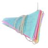 1Pcs 12 Flags Colorful Flag String Hanging Flags  for Happy Birthday Party Wedding Decoration