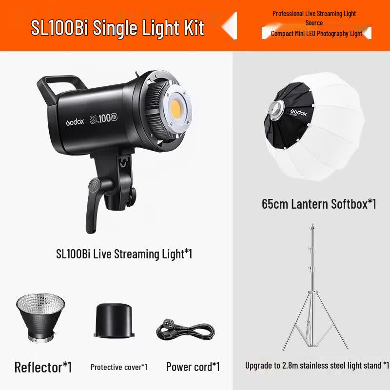 Godox SL100BI Bi-color LED Video Light Kit
