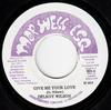 7inch Record DELROY WILSON  MORWELL UNLIMITED  Give Me Your Love  Dunstan Special M009 Morwell Esq. 1999 Jamaica Reggae Ska  Dub Used