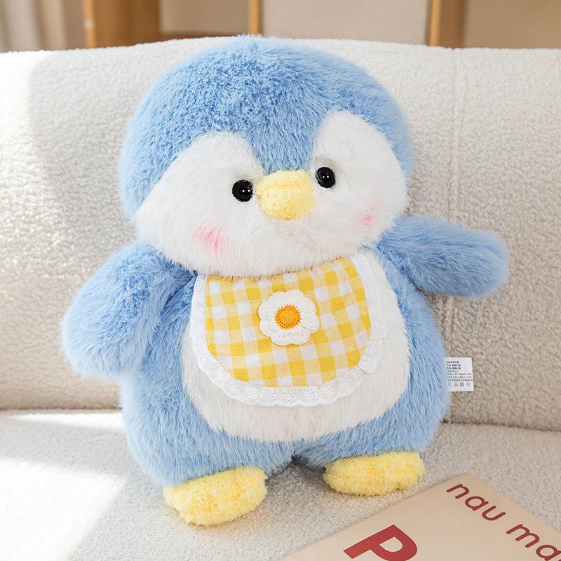 Penguin cub doll plush toy cute rag doll girl children's doll birthday gift bag pendant
