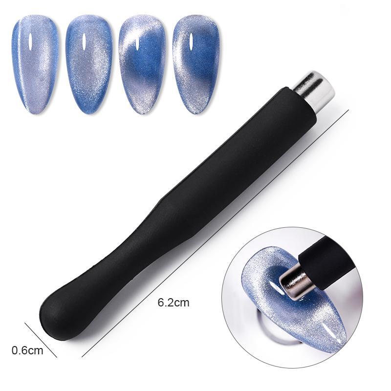 1PC Nail Art Cat Magnet Pen Multi-Function Magnet Tool For 3D Magnet Sticks Gel Painting Magnet Wand UV Gel Polish Manicure Tool