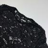 Tooxika Black Lace Slim See-through Long Sleeve New Spring And Autumn Fashion Tops