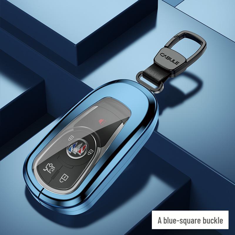 

Buick Key Shell Cover for Regal, Envision, Flagship GL8 - Full Package Metal Smart Key Bag