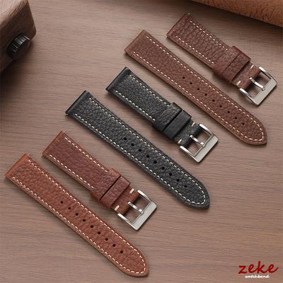 Cowhide Watch Strap Bracelet Vintage Genuine Calfskin 20mm 22mm 24mm Watchband Women Men Fashion Watch Band Belt with Pin Buckle
