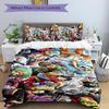 One Piece Adventure Printed 3pcs Bedding Set Soft Microfiber 1 Duvet Cover And 2 Pillowcases Home Bedroom Decor Xmas Gift K1779
