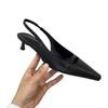 Fashion Women Heeled Sandals Pointed Toe Sexy Shoes Fashion Elegant Woman Slippers Summer 2025 Luxury Pumps Dress Sandalias De Mujer