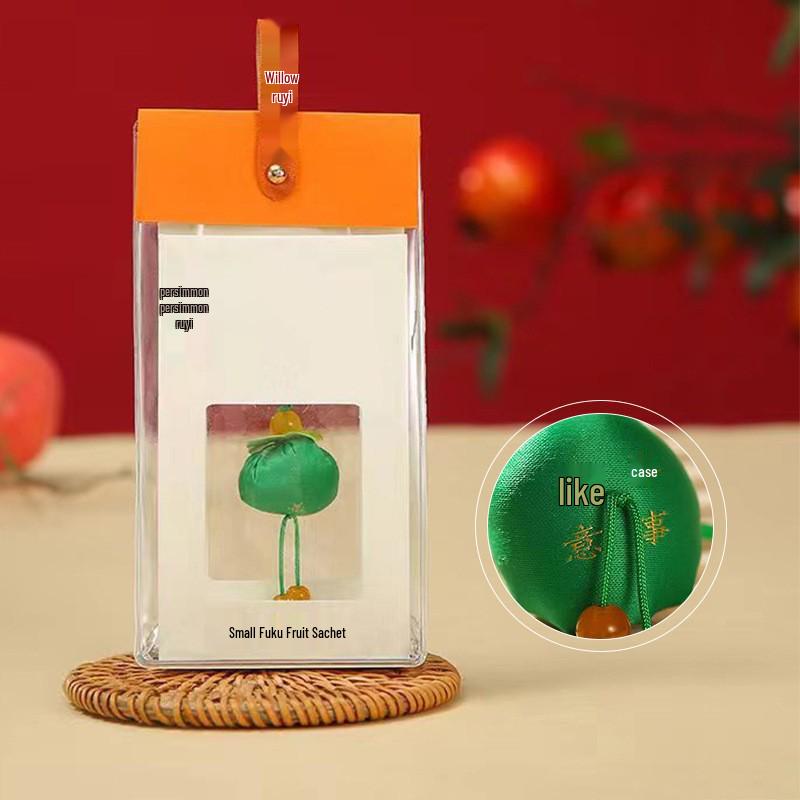 2026 Dragon Boat Festival Mugwort Fan Pendant & Indoor Sachet Bells for Door Handle and Decoration