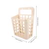 Plastic Foldable Laundry Hamper Large Capacity Laundry Basket Household Storage Container Clothing Storage Basket Bathroom