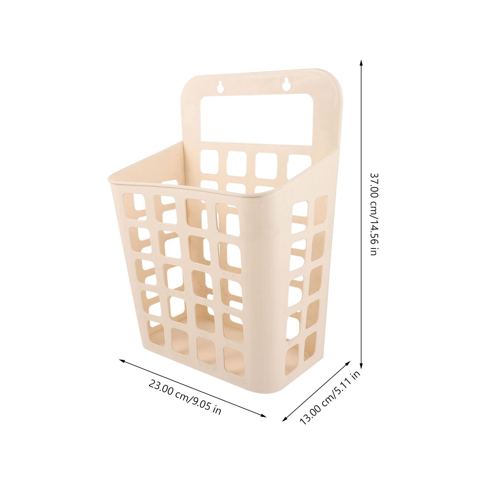 Plastic Foldable Laundry Hamper Large Capacity Laundry Basket Household Storage Container Clothing Storage Basket Bathroom