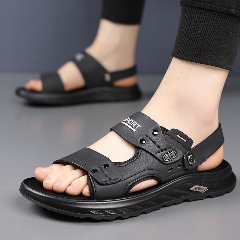 Sandalias Hombre Men Slippers Summer Men Sandals Open Toe Flat Mens Casual Shoes Outdoor Walking Sandals for Men Beach Shoes
