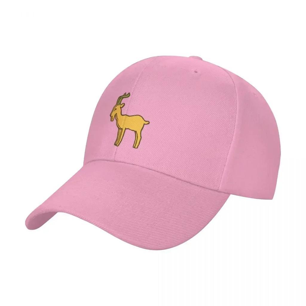 Golden GOAT Baseball Cap Hood Hip Hop Visor Mountaineering Female Mens