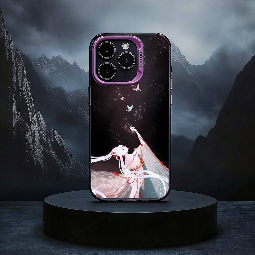 Cool O-Onmyoji Game Black Candy silver phone case Phone Case For iPhone17,16,15,14,13,12,11 Plus,Pro Max