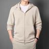 Men's Thick Fleece Hooded Jacket 2025 - Korean Style Winter Casual Fashion Hoodie