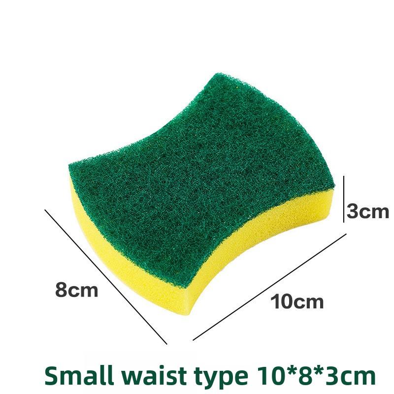 

Двусторонняя губка для мытья посуды и уборки 10*8*3cm