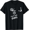 I Do My Own Stunts Mountain Bike Shirt  Funny MTB TShirt Funny Vintage T Shirt  Graphic T Shirts  Men Clothing Tops Streetwear