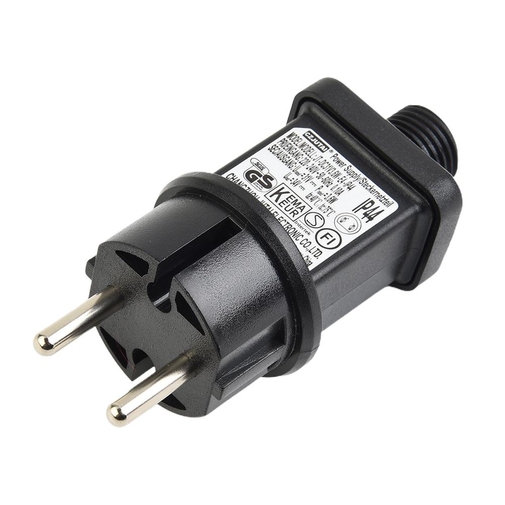 Plug Adapter 1pcs Power Supply Transformer Driver Fairy Lights For 2-pin Connectors For Coded IP44 31V DC Max 3.6W