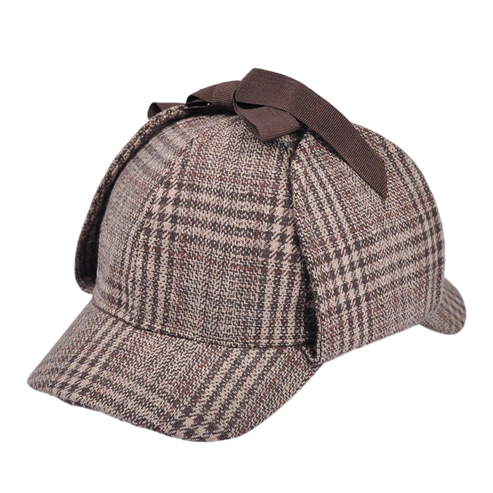 

Винтажная клетчатая бейсболка с двойным козырьком, регулируемая дышащая хлопковая шляпа для стильной и практичной носки хаки