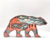 2025 New Nordic Style Creative Wooden Carving Ocean Forest Animals with Lighting Wood Crafts Ornaments Home Accessories