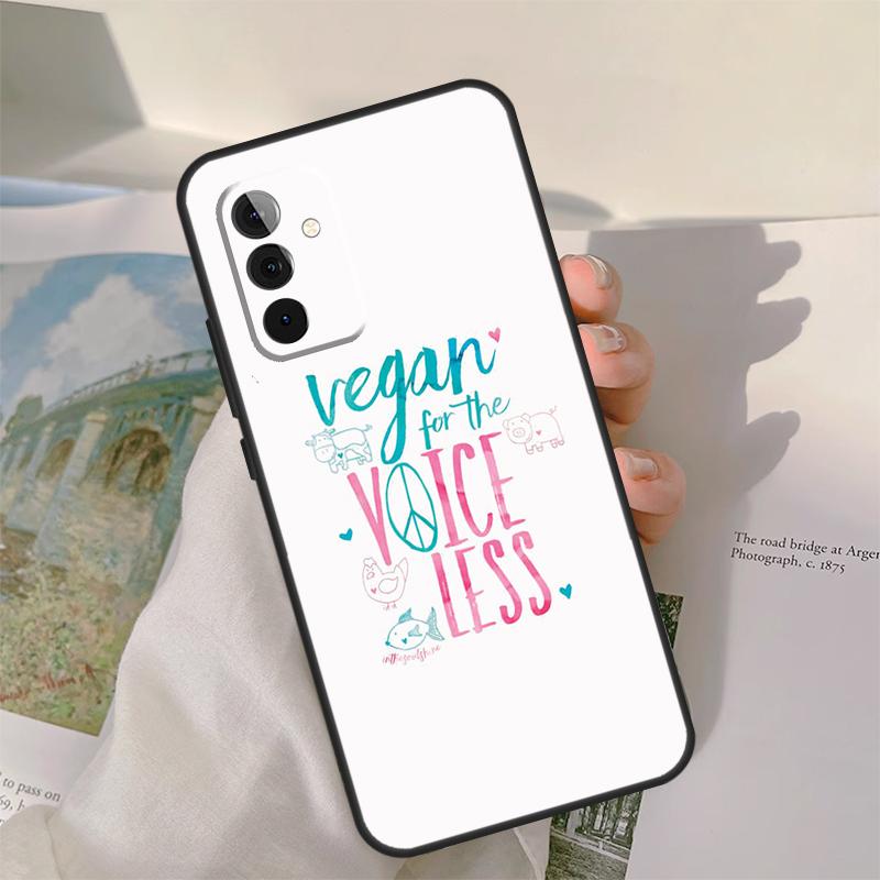Vegan Inspiration Case For Samsung Galaxy A13 A33 A53 A34 A54 A14 A15 A16 A26 A36 A56 A12 A32 A52 A06 A35 A55