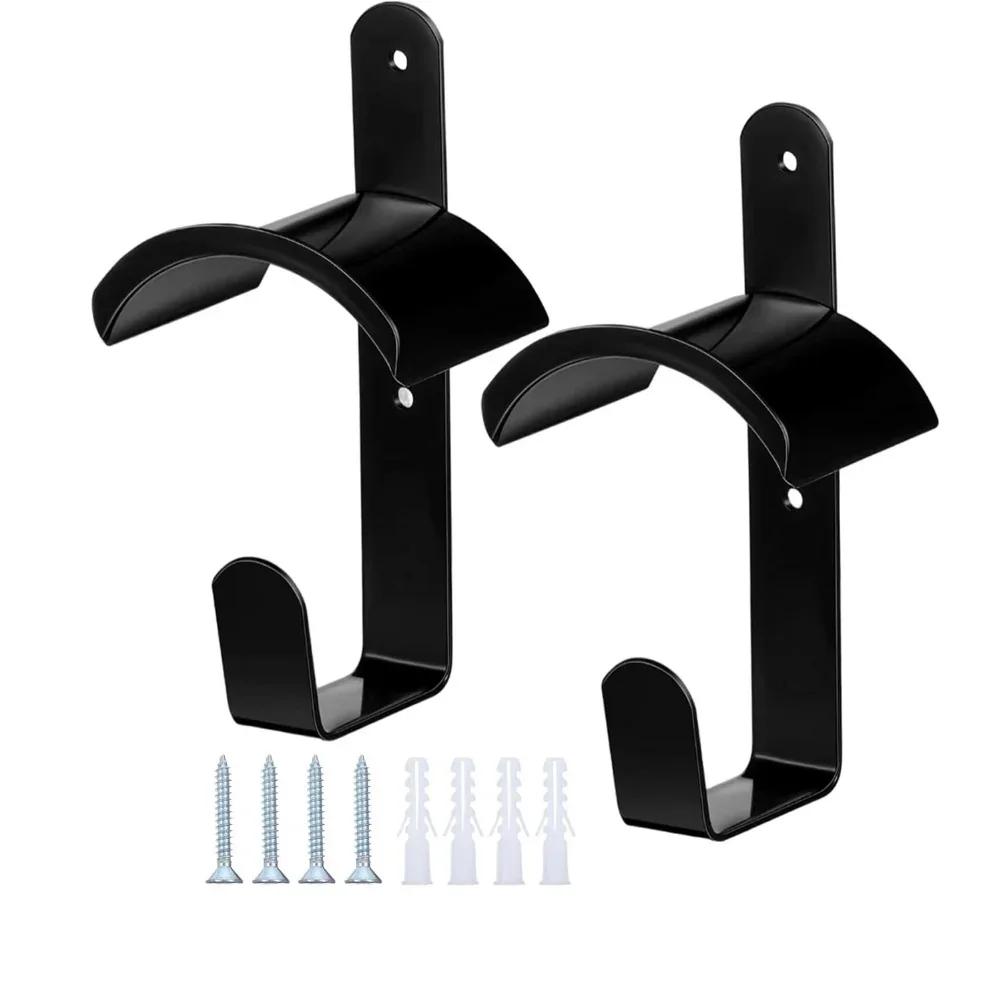 Metal Wall Mounted Saddle Rack 2pcs Bridle Holder for Equestrian Storage Suitable for Stable Wall Mount Installation