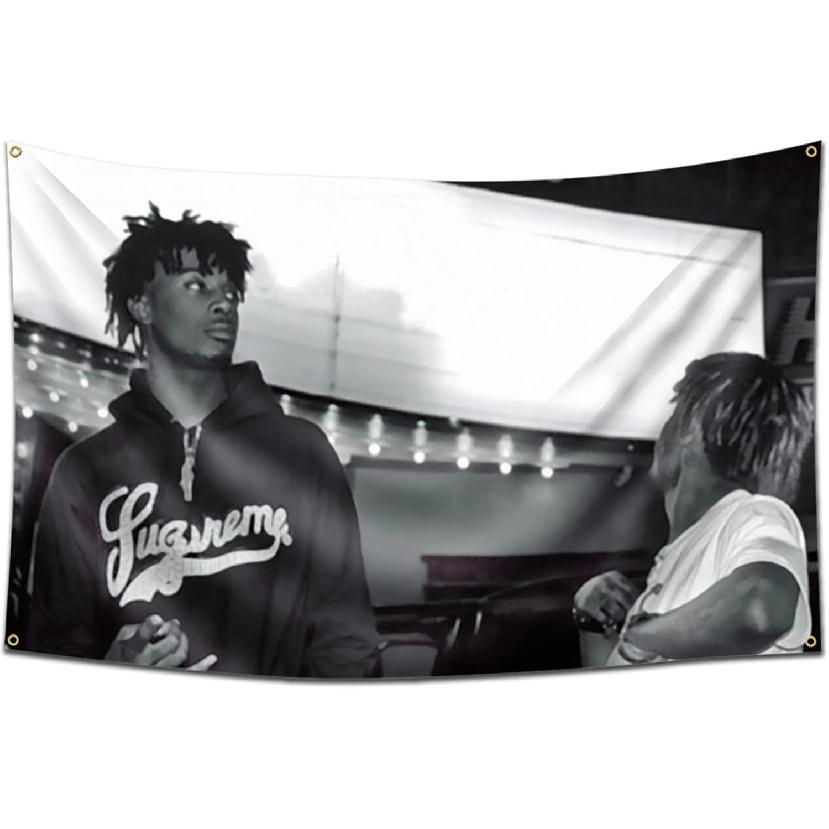 Obainpu Rapper Tapestry 3x5Feet Wall Hanging Tapestry Resistance Fading Wall Banner for Fraternities Man Cave Room Decor College Party Decor