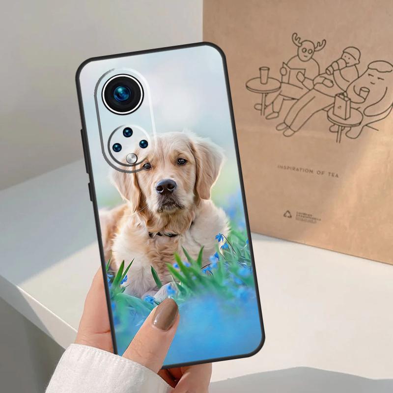 Golden Retriever Dog For Honor Magic 8 Pro 7 6 5 Lite Case For Honor Win RT 200 400 50 70 90 X8b X9a X9b X9c X9d