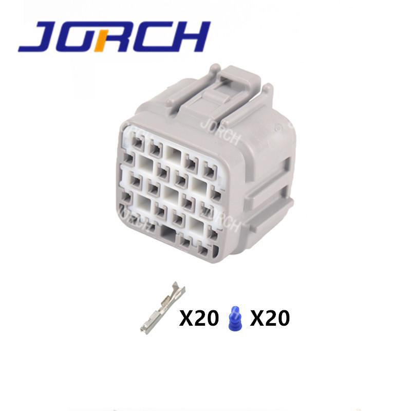 

6188-0494 6189-0714 20 Pin Auto Electrical Control Board Connector Excavator Hydraulic Pump DL 040 Series Plug 1sets