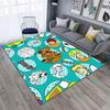 Halloween Cartoon Comedy Adventure Movie Scooby-Doo Carpet Is Suitable for Living Room and Bedroom Doormats Office Balcony Decorative Carpet V8