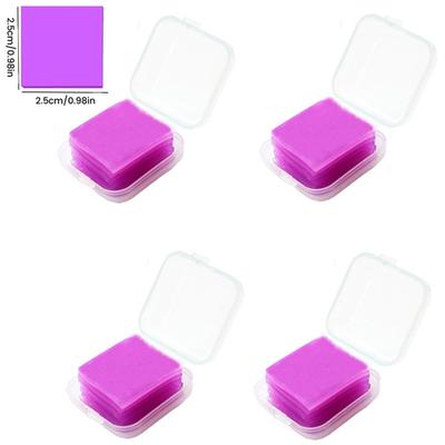 4 Boxes 2.5cm Silicone Resin DIY Crafts Drilling Mud Dotting Glue Painting Wax Diamond Painting Clay Diamond Art Glue Mud